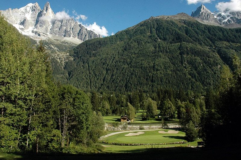 Robert Trent Jones Sr in Chamonix is one of the top 5 golf courses in the Alps