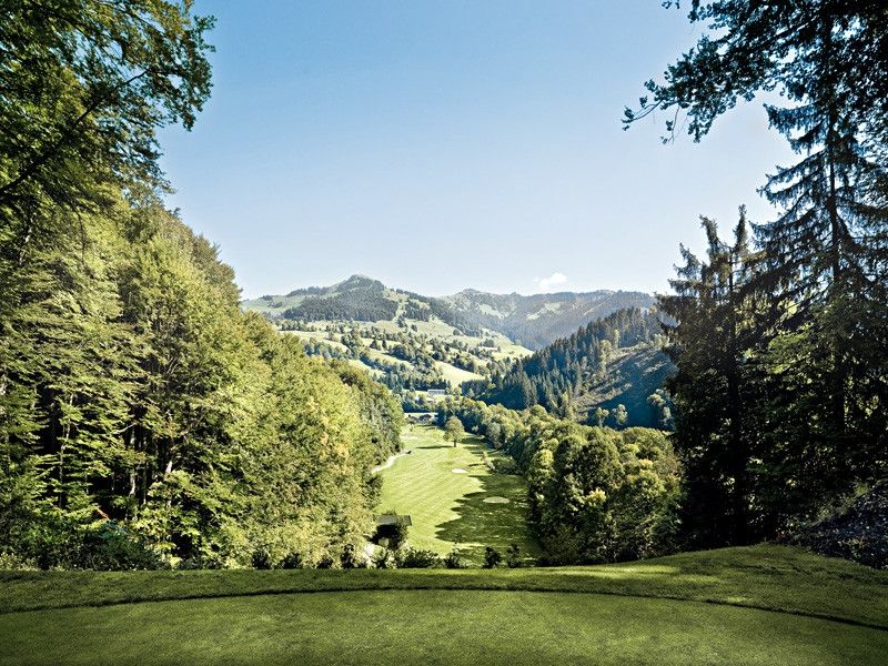 top 5 golf courses in the Alps