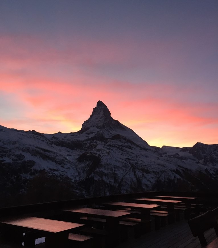Alphitta, Zermatt, best restaurants in Zermatt, Zermatt restaurants, Matterhorn sunset