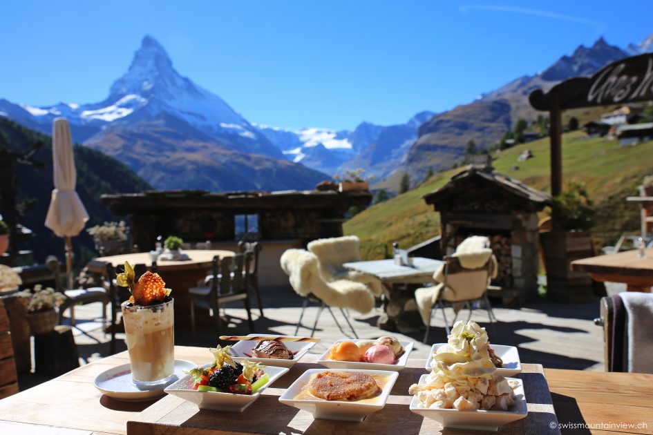 restaurants in Zermatt, Chez Vrony, Zermatt restaurants