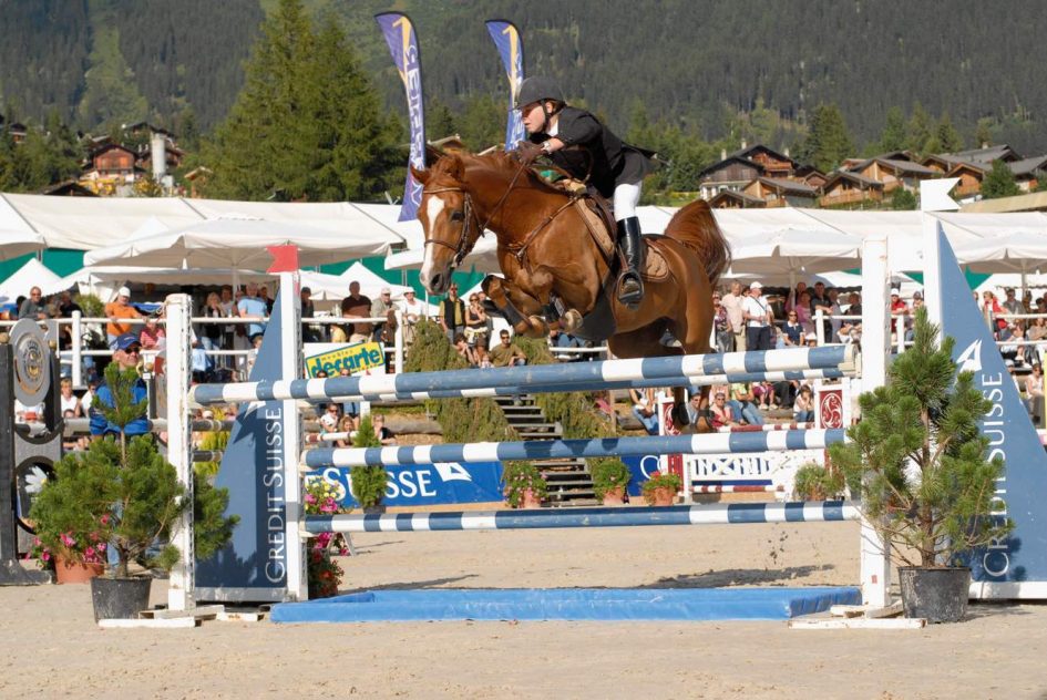 international showjumping in Verbier, Verbier showjumping