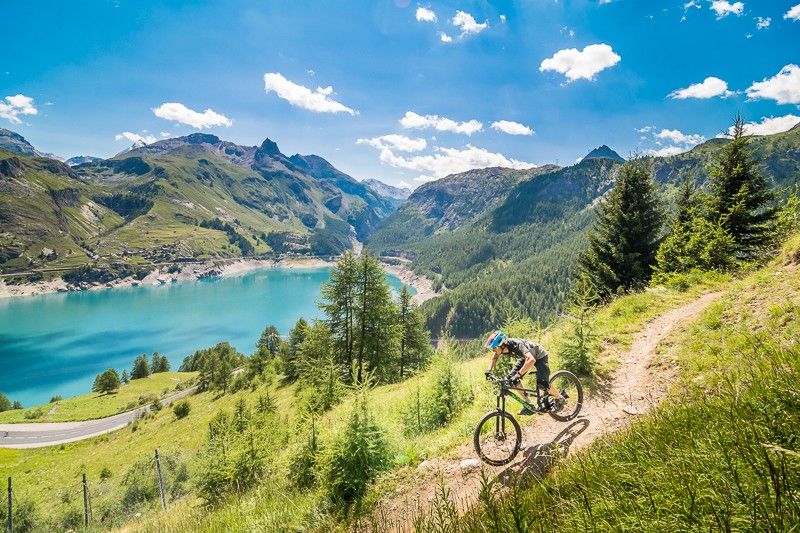 mountain bike holidays alps