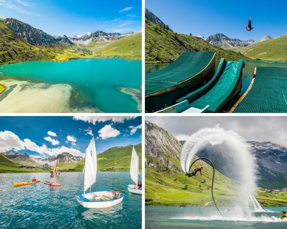 lake holiday in the Alps