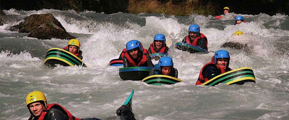 water sports in the Alps