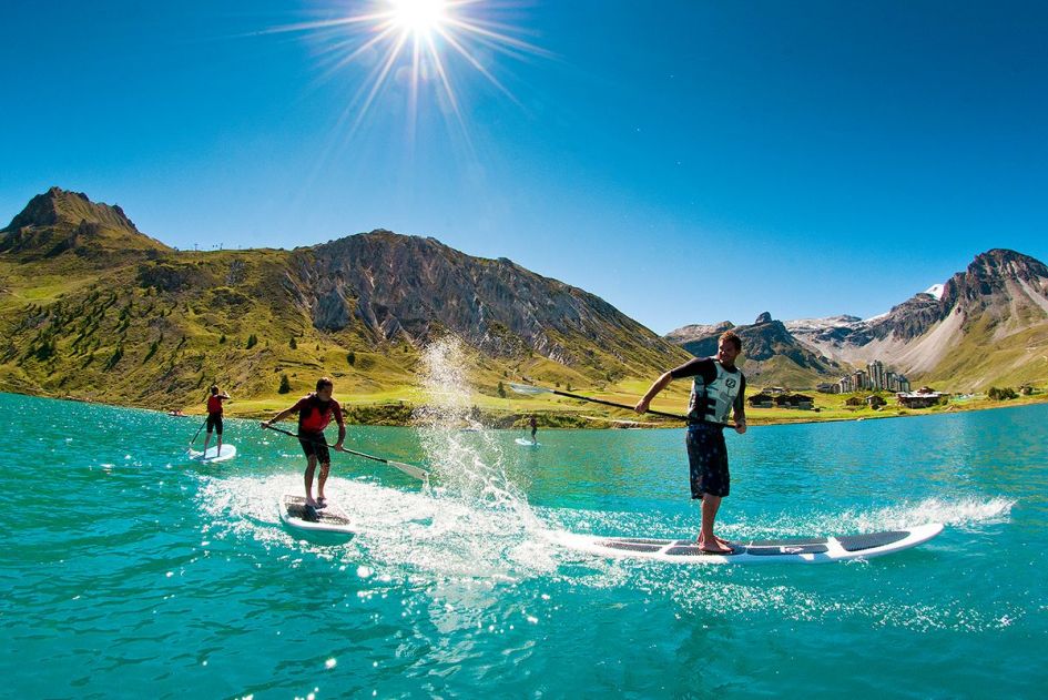 water sports in the Alps