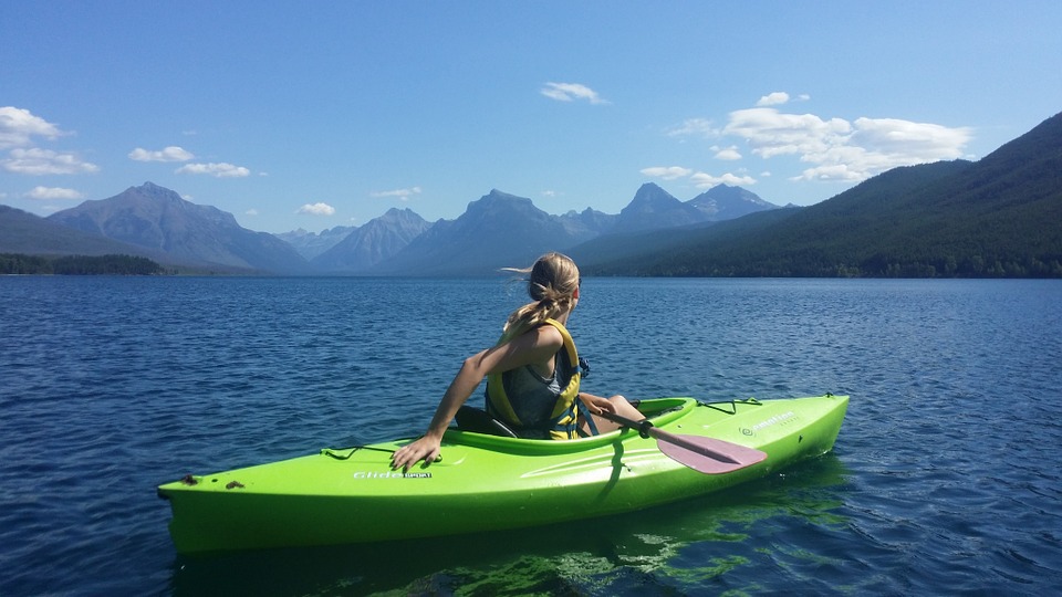 water sports in the Alps