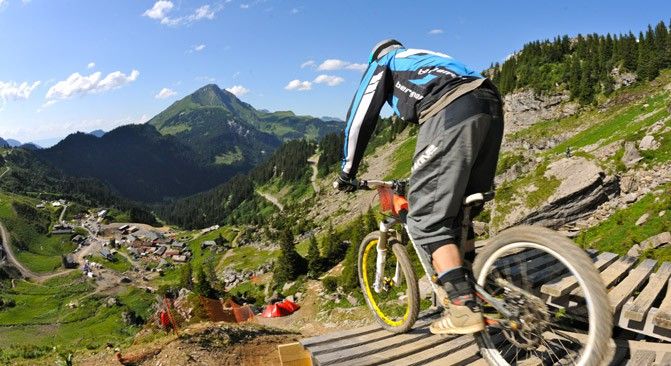 summer activities in Chatel