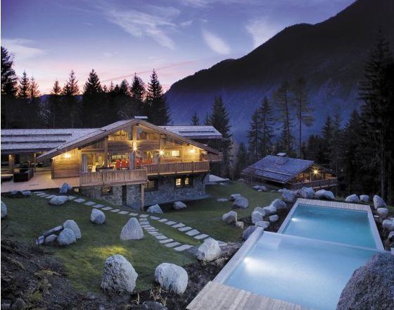 Chamonix, summer, mountains, alps, luxury ski chalet