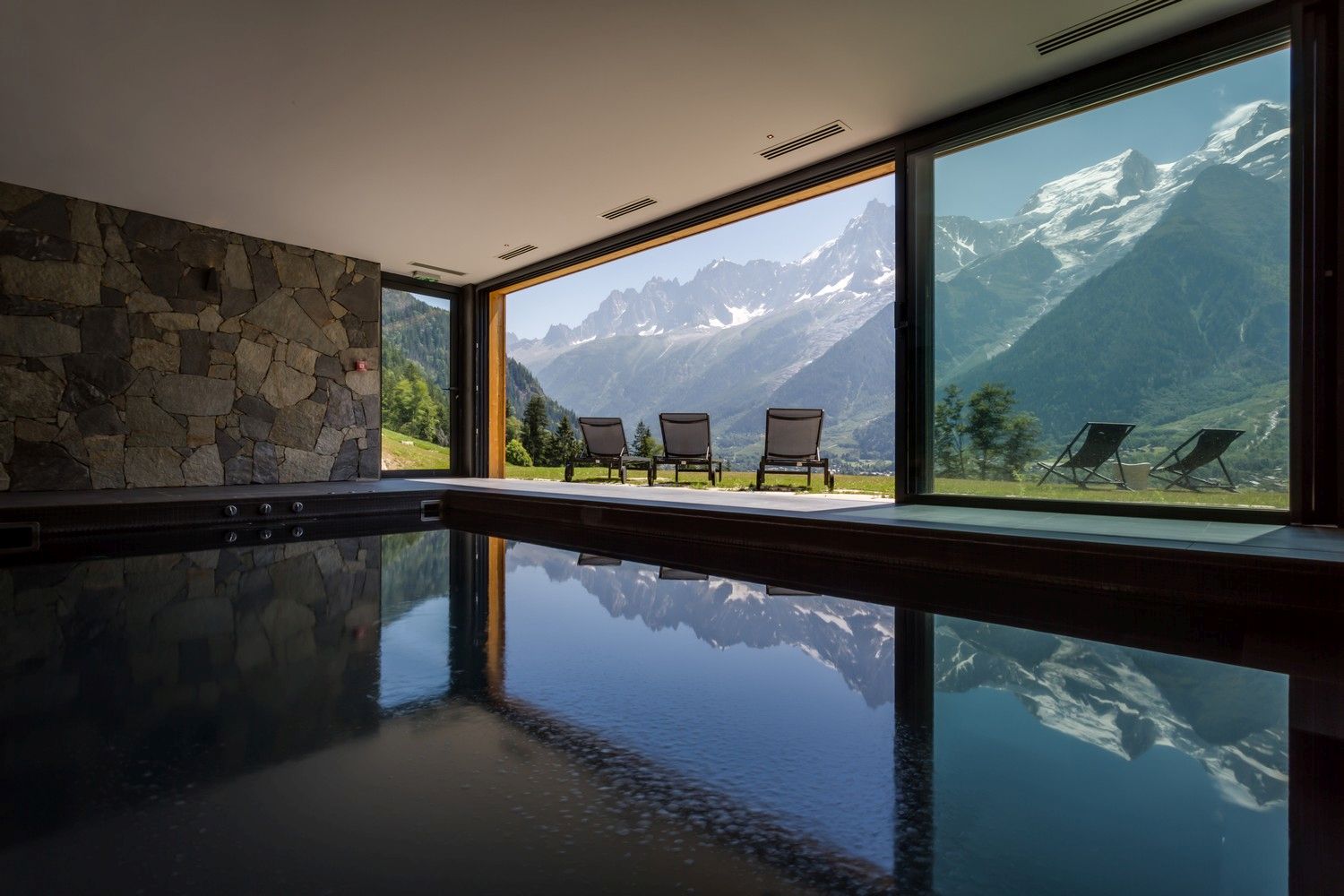 best luxury chalets in the Alps, luxury summer chalet, Mont Blanc, Chamonix 