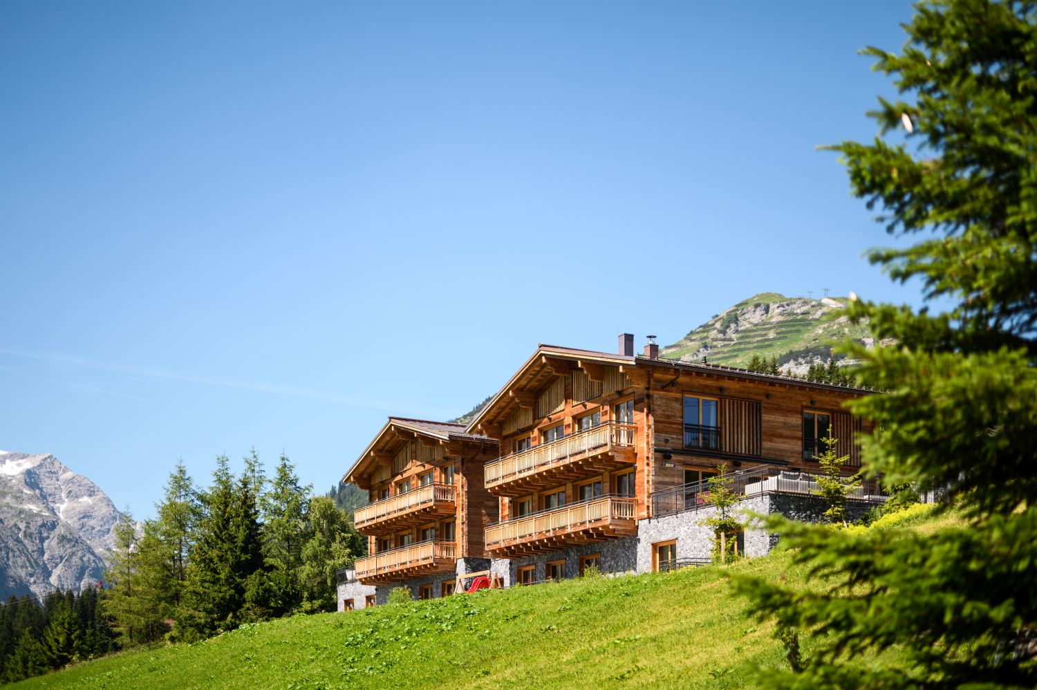 best luxury summer chalets, ultimate summer chalets, super luxury, alpine luxury, Lech, arlberg