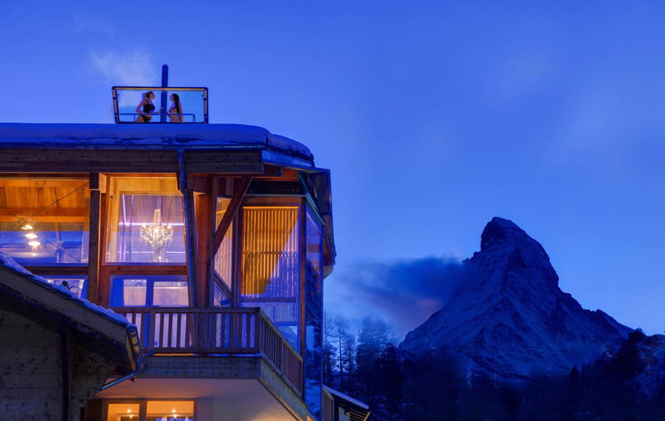 zermatt, summer chalet Zermatt, chalets in the alps with hot tubs, chalets with hot tubs