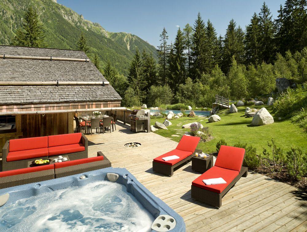 Chalet Amazon Creek, Chamonix Chalet Amazon Creek, Chamonix Mont Blanc, summer holiday alps