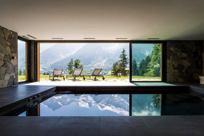 Le Chalet Mont Blanc, Chamonix summer holiday, summer holiday in the alps, swimming pool, luxury summer holiday