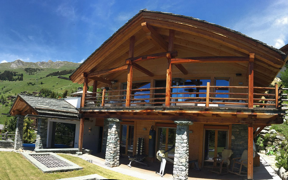 Luxury summer holiday in Verbier at Chalet Spa. 