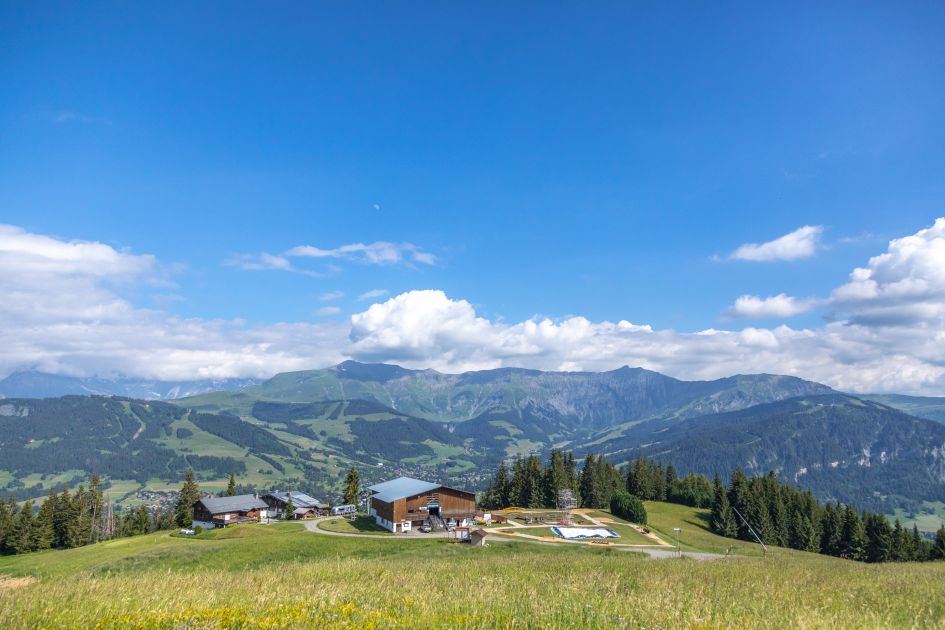 summer alpine resorts, summer mountain holidays, Megeve in the summer