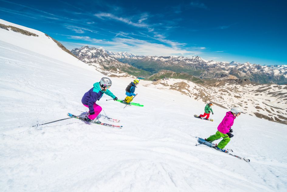 summer skiing in Tignes, Tignes summer holidays, glacier skiing in Tignes 