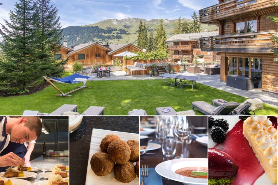 luxury catered chalet in Verbier