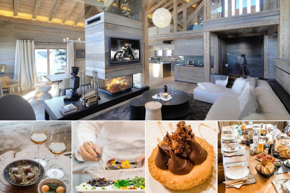 luxury catered chalet in Megeve