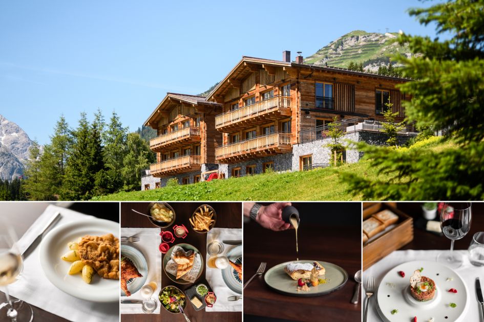 catered summer chalet in Lech