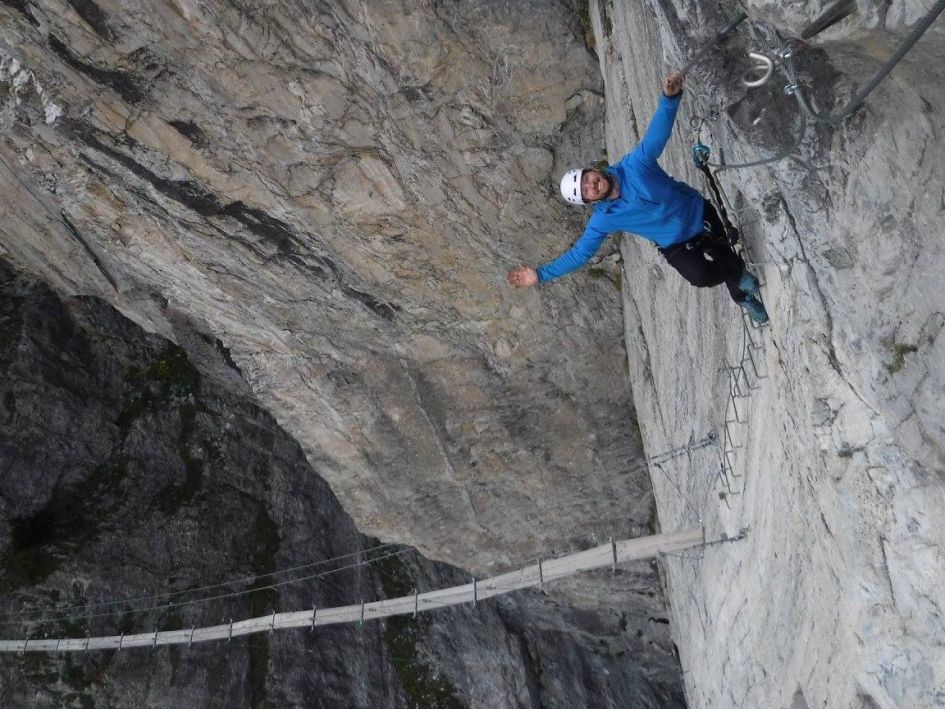 Our Mountain Specialist, Ant Wilkes, on his favourite via ferrata in the Alps - The Roche de Toviere in La Daille, Val d'Isere.