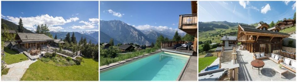 luxury summer chalets in Verbier, Verbier summer chalets, luxury summer holidays in Switzerland 
