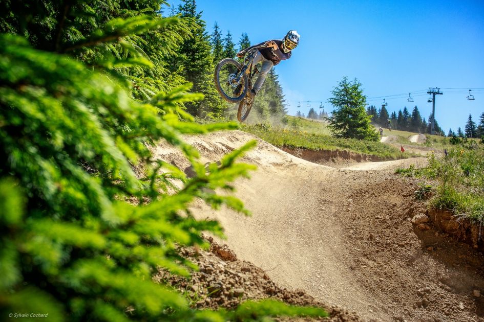 mountain biking in Morzine on a luxury summer holiday in the Alps