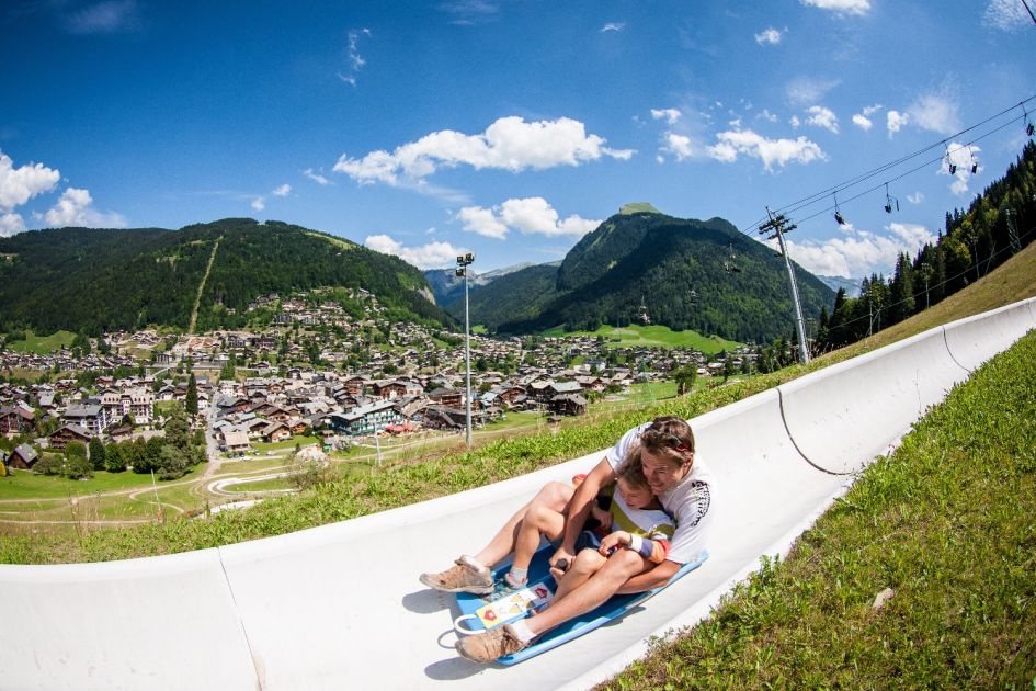 the luge in morzine, ultimate family fun on a luxury summer holiday in Morzine