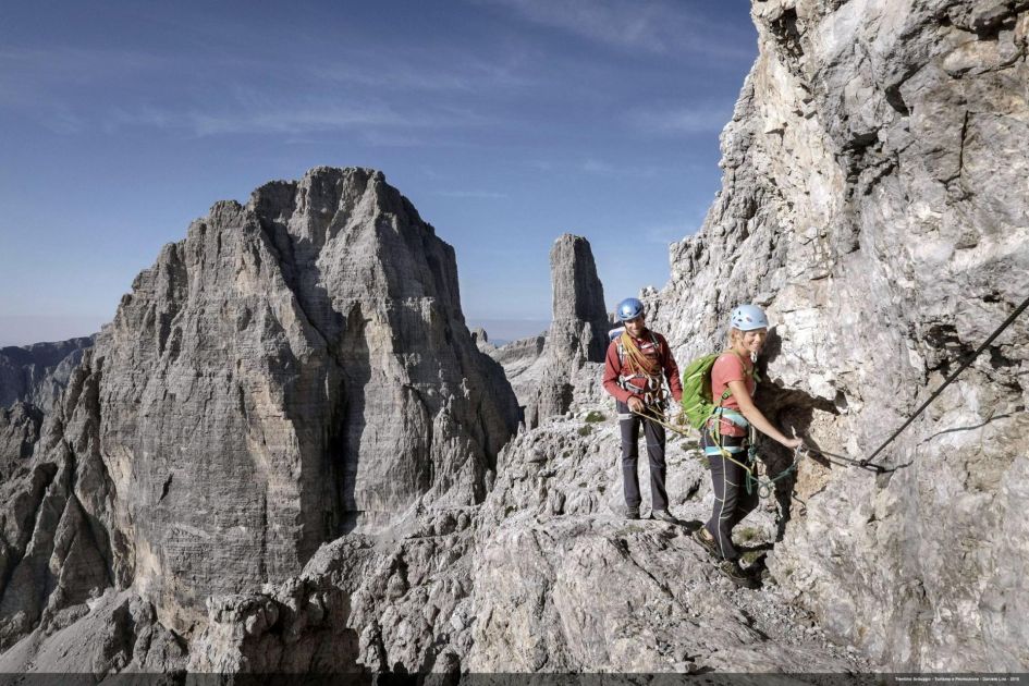 Via Ferrata in the Dolomites